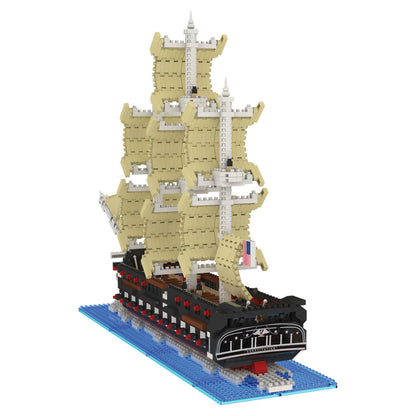 Mini Building Blocks - USS Constitution Boston MA