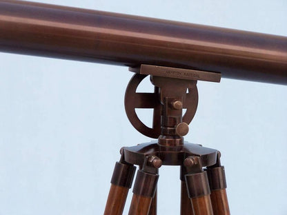 Floor Standing Bronzed Griffith Astro Telescope 65""