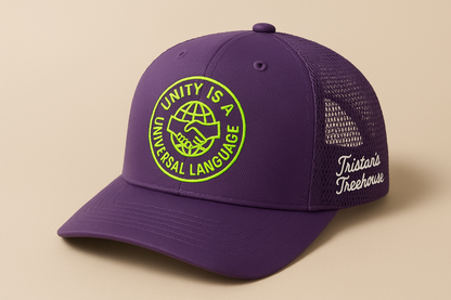 Peace is a Universal Language – Trucker Hat