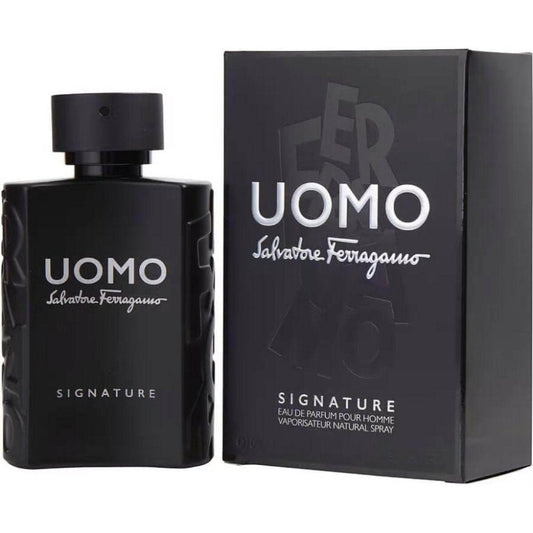 Salvatore Ferragamo Uomo Signature Eau de Parfum EDP 3.4 oz Cologne for Men