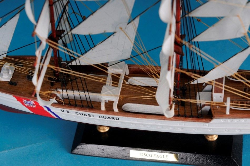 United States Coast Guard (USCG) Eagle Limited Tall Model Ship 15""