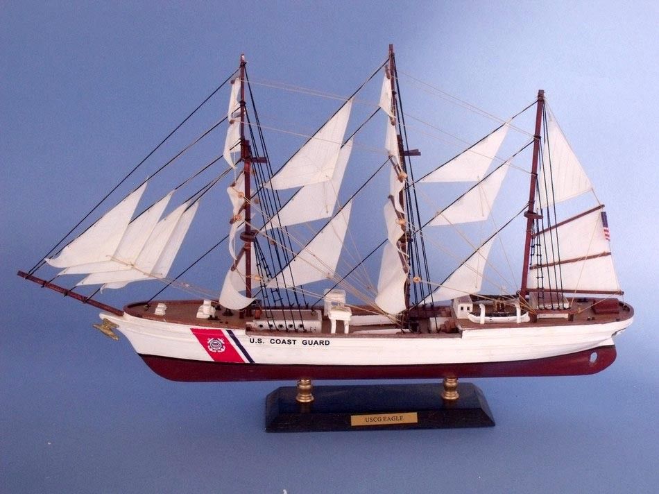 United States Coast Guard (USCG) Eagle Limited Tall Model Ship 21""