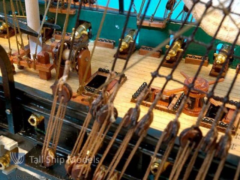 USS Constitution Tall Model Ship 30""
