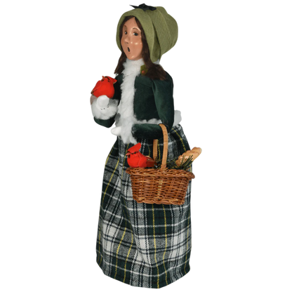 Cardinal Family Carolers - Woman
