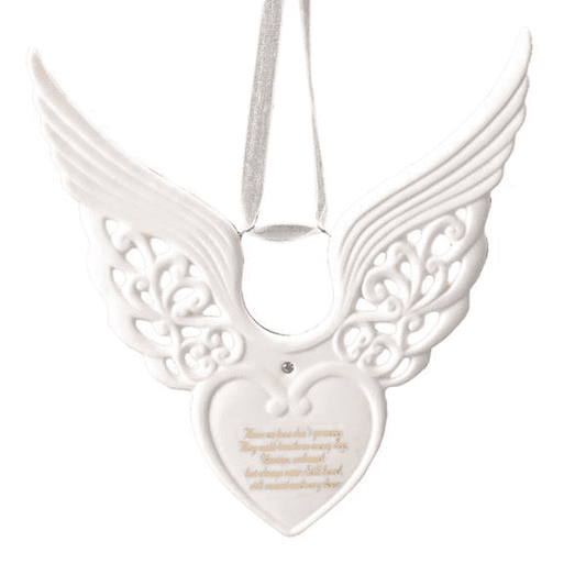 Wing Heart Memorial Ornament
