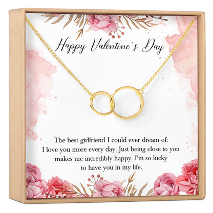 Valentine's Day Gift for Girlfriend Necklace