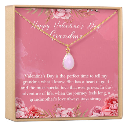 Valentine's Day Gift for Grandma Necklace