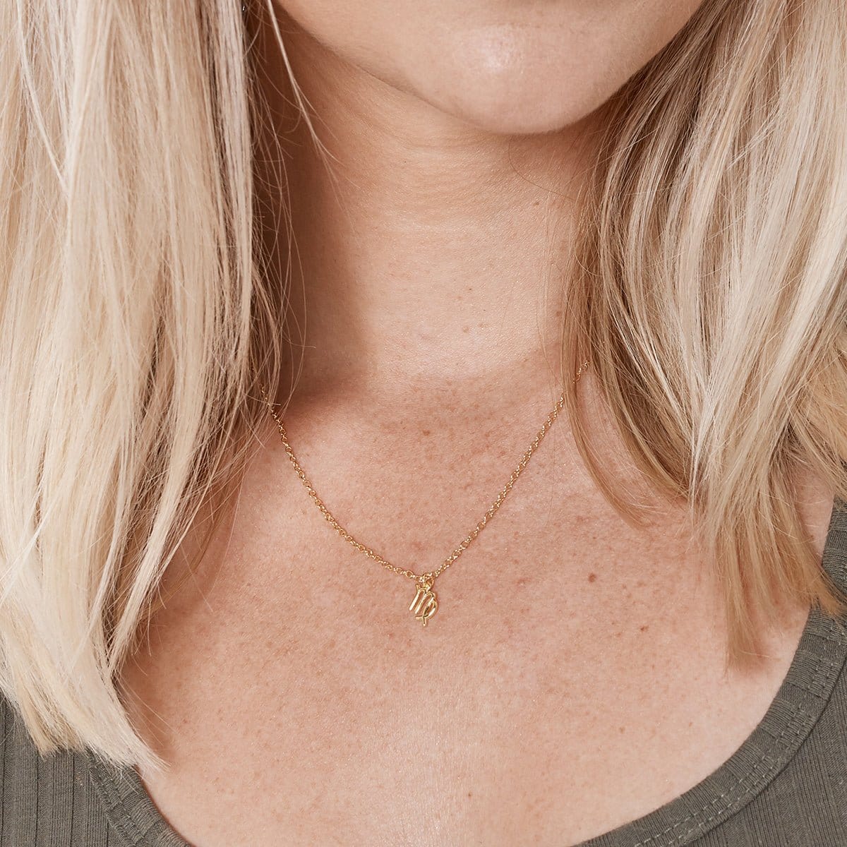 Virgo Zodiac Gift Necklace