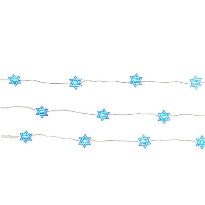 Battery-Operated Hanukkah LED Fairy Light - Dreidel