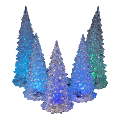 5 Piece Lighted Tree Set