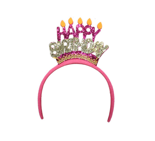 Happy Birthday Tiara Headband