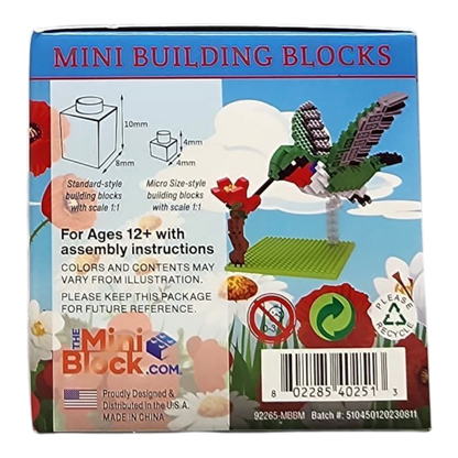 Mini Building Blocks - Hummingbird