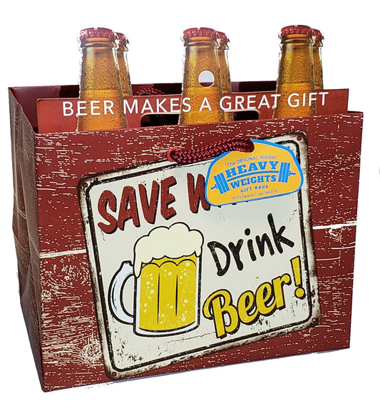 Heavyweight Gift Bag - Save Water
