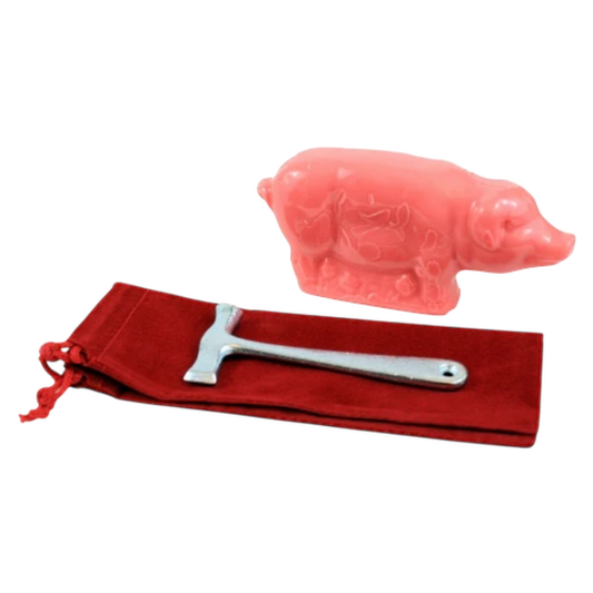 The Famous Peppermint Pig - Noel (8 ounce with Hammer)