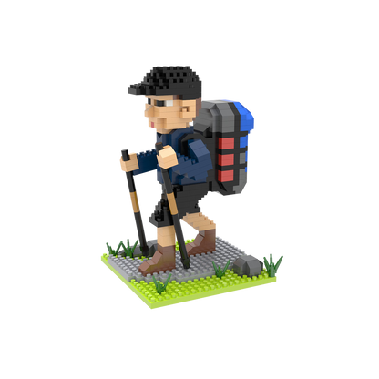 Mini Building Blocks - Hiker