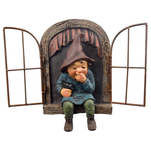 Tree Face Gnome Giggling