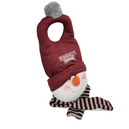 Snowman Door Hanger - Mississippi State