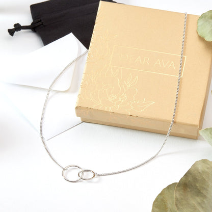 Wife Double Circles Necklace