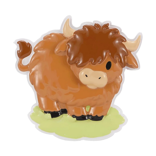 Highland Cow Resin Ornament