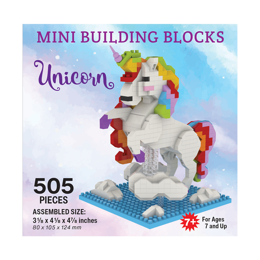 Mini Building Blocks - Unicorn