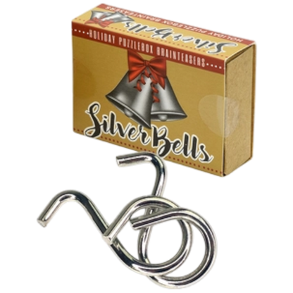 Holiday Puzzlebox Brainteaser - Silver Bells