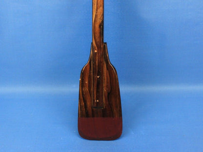 Wooden Lockwood Decorative Squared Rowing Boat Oar w/ Hooks 24""