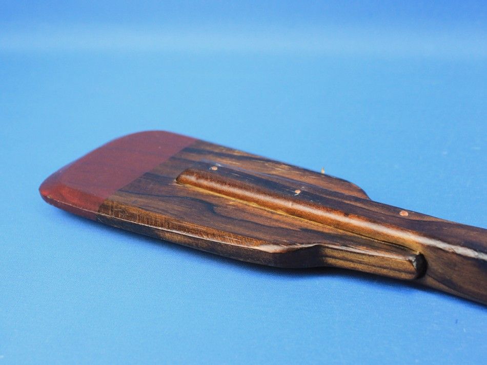 Wooden Lockwood Decorative Squared Rowing Boat Oar w/ Hooks 24""