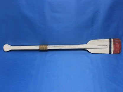 Wooden Bristol Decorative Squared Rowing Boat Oar with Hooks 50""