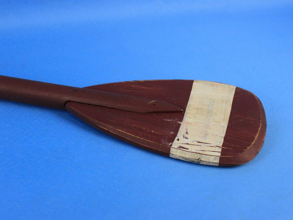Wooden Chadwick Decorative Rowing Boat Paddle with Hooks 24""