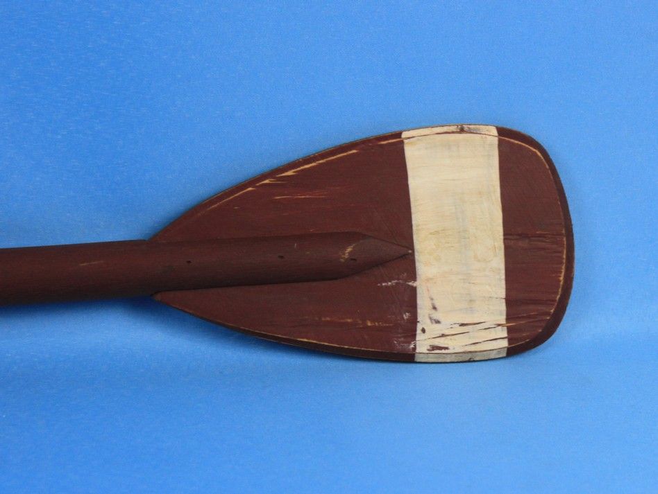 Wooden Chadwick Decorative Rowing Boat Paddle with Hooks 24""