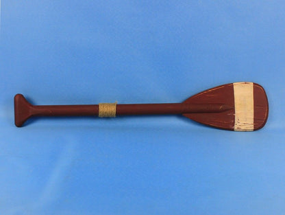 Wooden Chadwick Decorative Rowing Boat Paddle with Hooks 24""