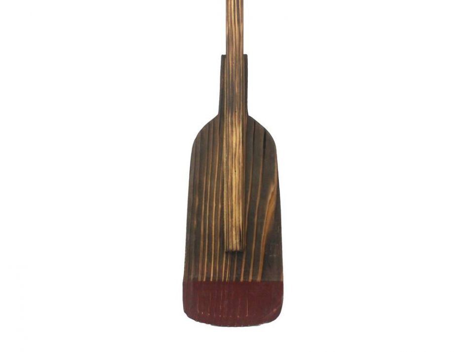Wooden Lockwood Decorative Squared Rowing Boat Oar With Hooks 50""
