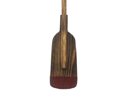 Wooden Lockwood Decorative Squared Rowing Boat Oar With Hooks 50""