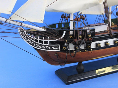 Wooden USS Constitution Tall Model Ship 24""
