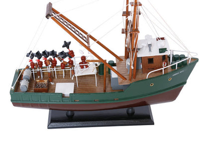 Wooden Andrea Gail - The Perfect Storm Model Boat 16""