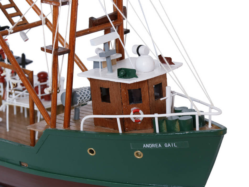 Wooden Andrea Gail - The Perfect Storm Model Boat 16""