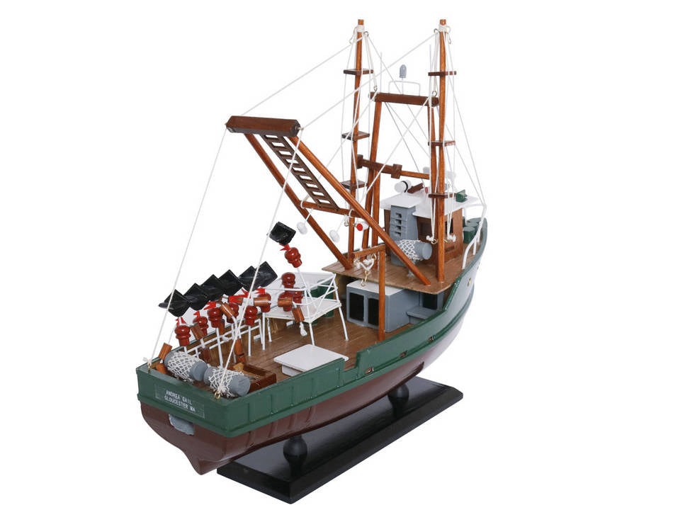 Wooden Andrea Gail - The Perfect Storm Model Boat 16""