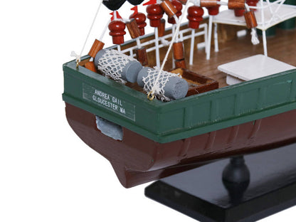 Wooden Andrea Gail - The Perfect Storm Model Boat 16""