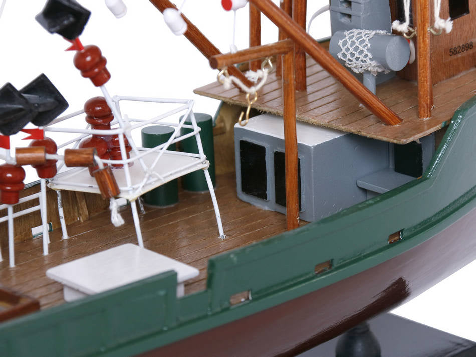 Wooden Andrea Gail - The Perfect Storm Model Boat 16""