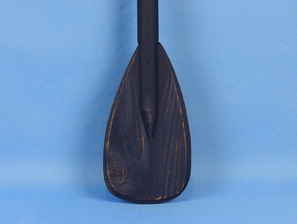 Wooden Seaside Decorative Rowing Boat Paddle with Hooks 24""