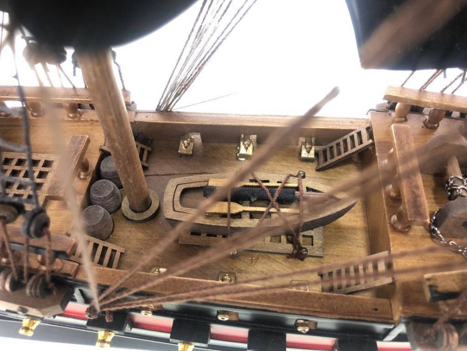 Wooden Fearless Black Sails Limited Model Pirate Ship 26""