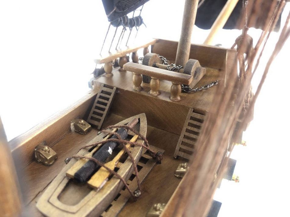 Wooden Fearless Black Sails Limited Model Pirate Ship 26""