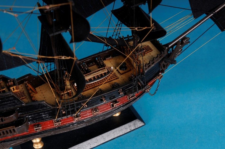 Caribbean Pirate Ship Model Limited 15""