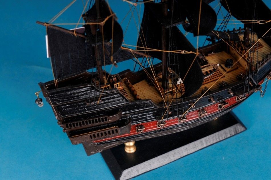Caribbean Pirate Ship Model Limited 15""