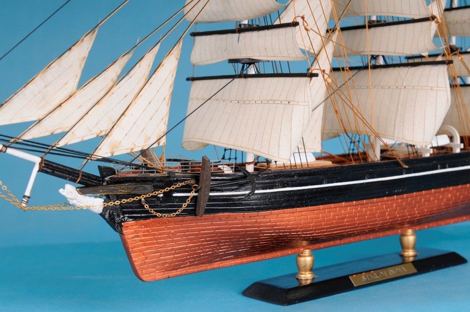 Star of India Limited Tall Model Clipper Ship 21""