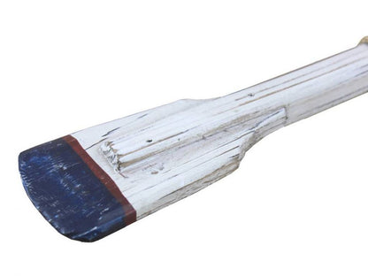 Wooden Winthrop Decorative Squared Rowing Boat Oar With Hooks 12""