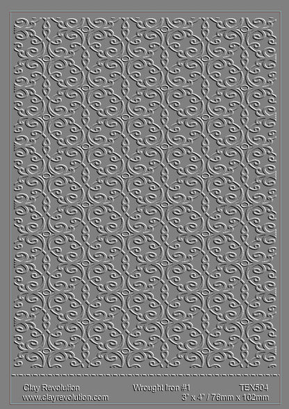 Wrought Iron Texture Sheet