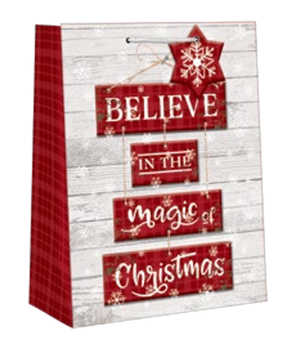 Accented Farmhouse Giftbag -