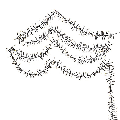 480-Light Fairy Warm White LED Connectable Cluster Garland