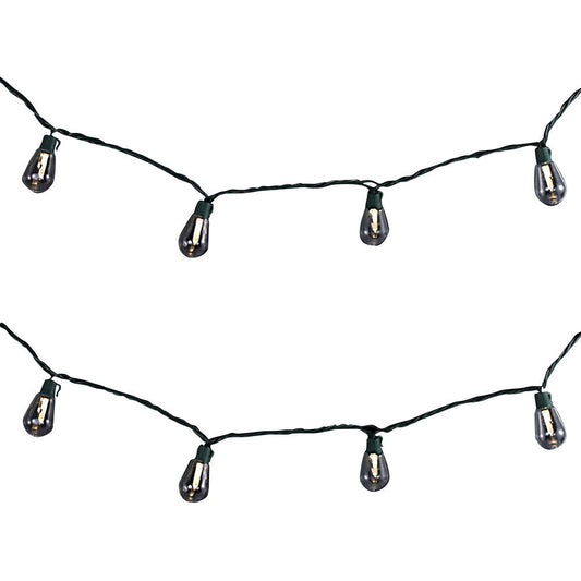 Kurt Adler Ul 20-Light Cool White Old Fashioned Light Set